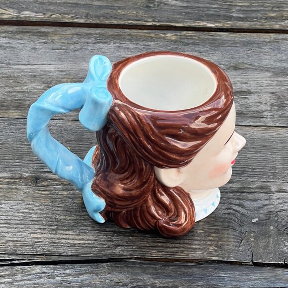 Vintage Dorothy Wizard of Oz Head Mug 1999 Turner Enesco - Picture 5 of 8